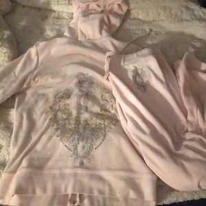 Juicy Couture Track Suit Set (Top: L; Bottom: S)